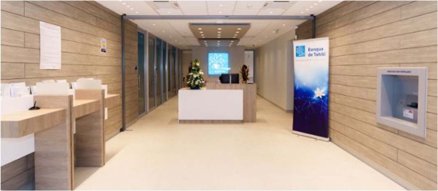 Intérieur de la nouvelle agence