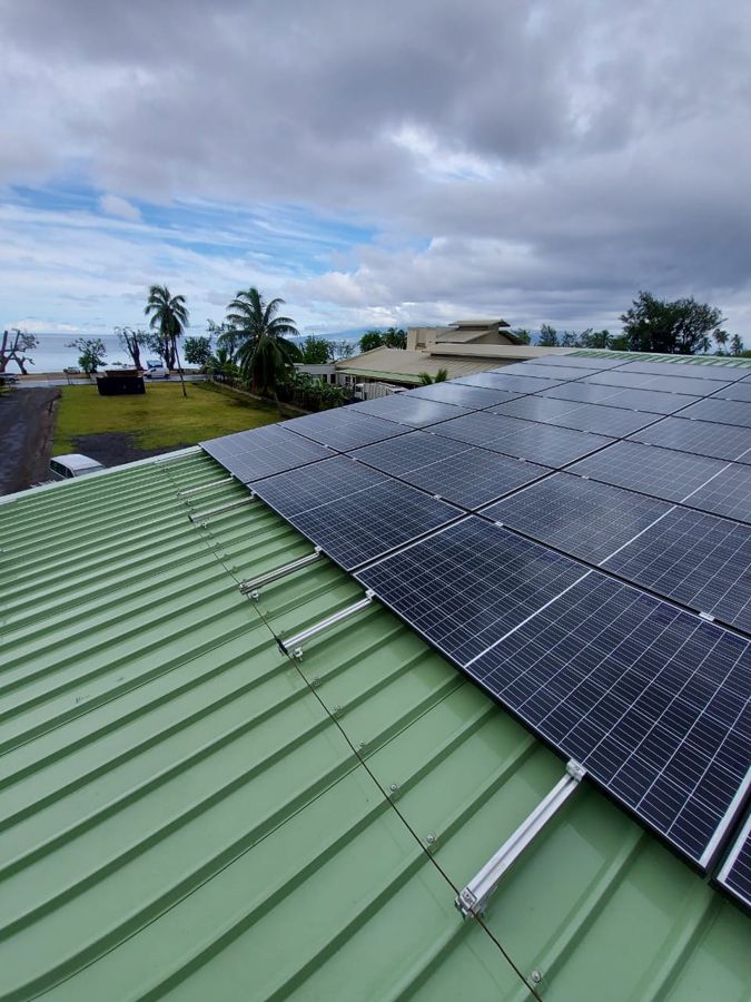 Couverture et panneaux photovoltaïques