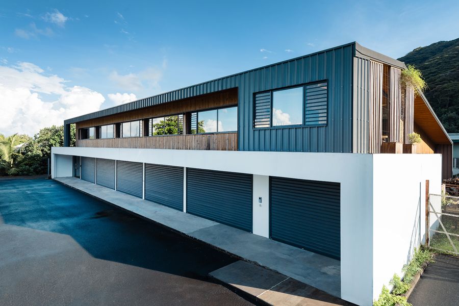 Le bâtiment Manakea, siège d’OBTP à Vaiare