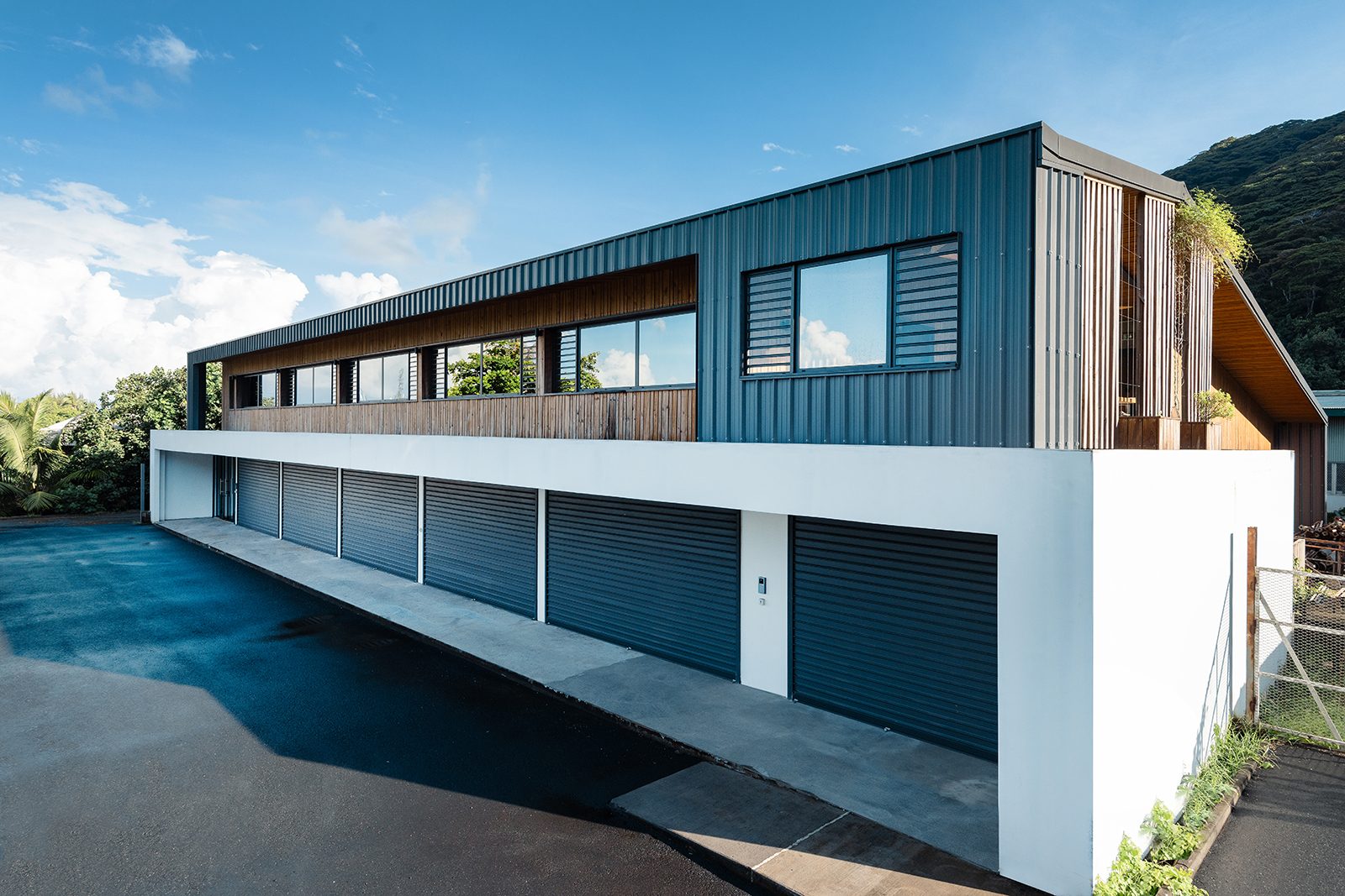 Le bâtiment Manakea, siège d’OBTP à Vaiare