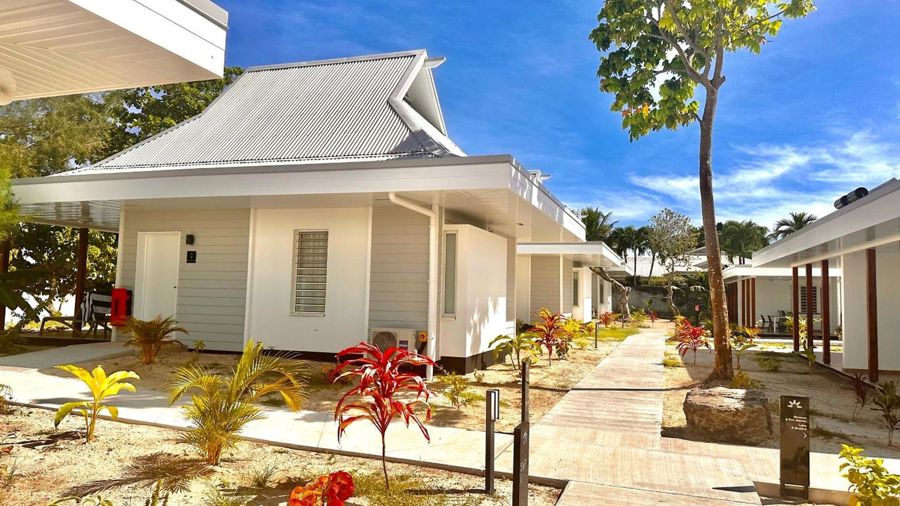 Un bungalow achevé