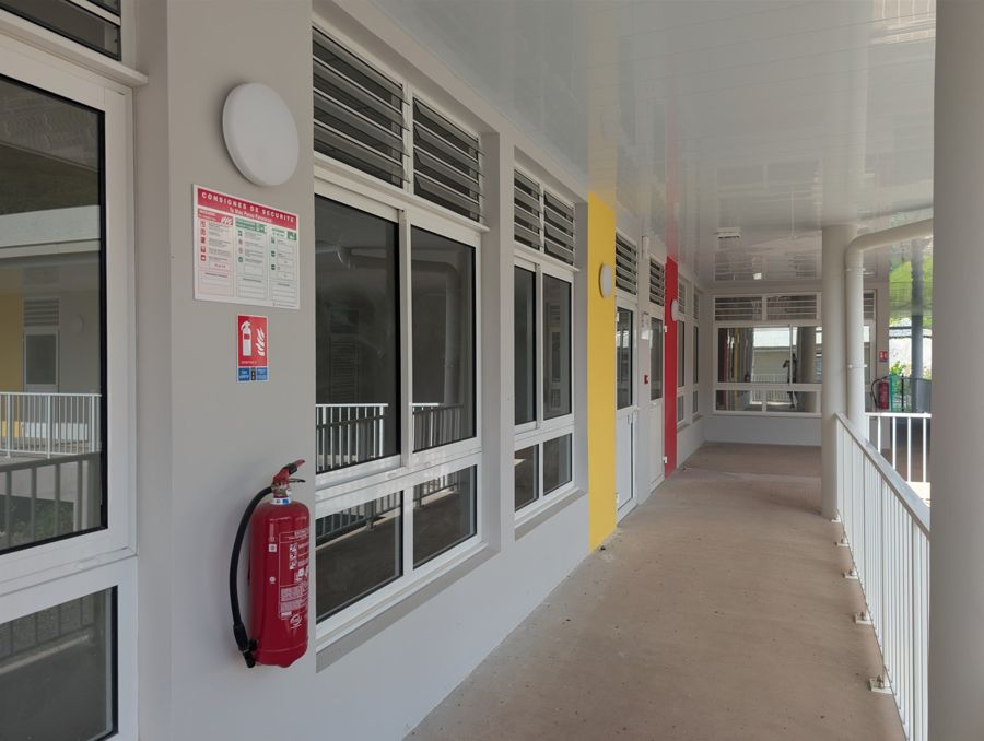 La coursive achevée