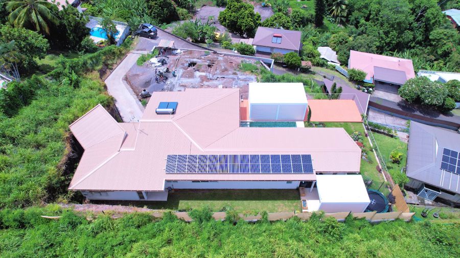 Les toitures et les panneaux solaires